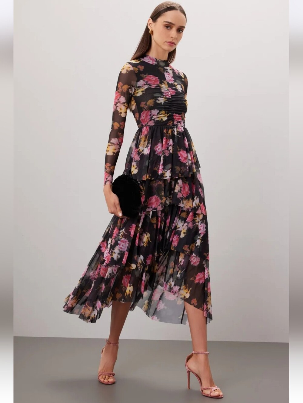TED BAKER TILOULA DRESS SIZE UK 4 US 8 MSRP $320